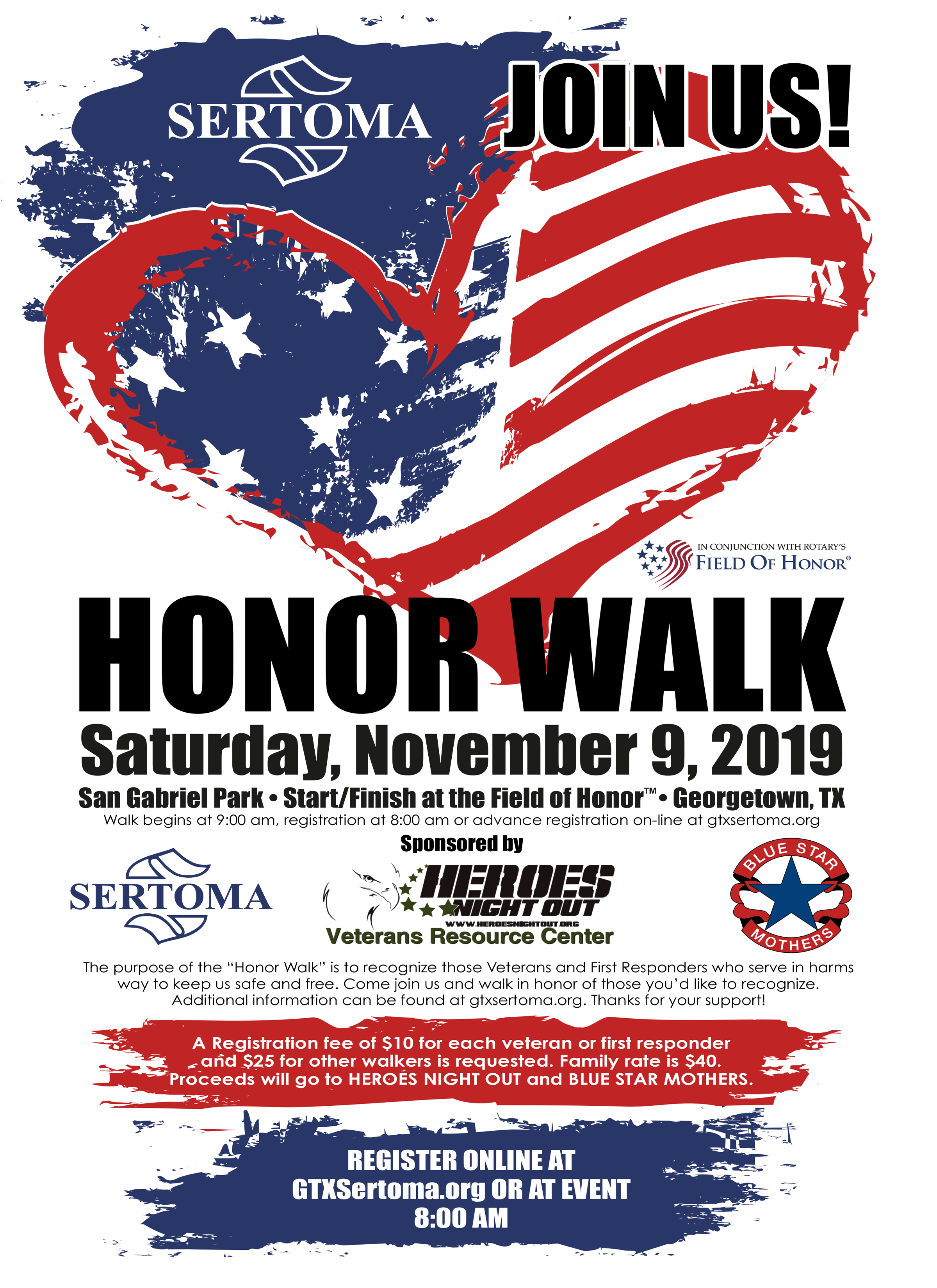 Honor Walk Poster.qxp_Layout 1 Rotary Field of Honor TX